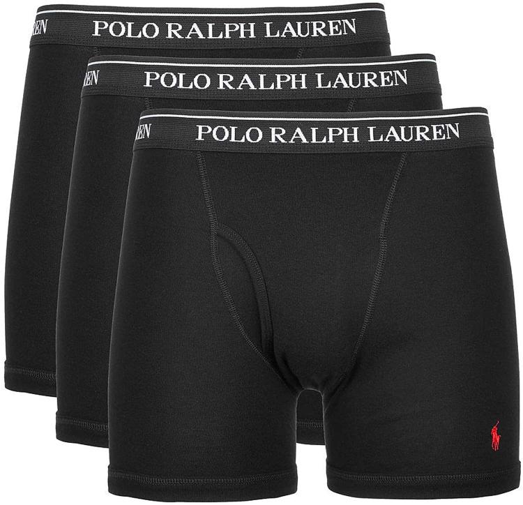 all in one place בגדי גברים Polo Ralph Lauren Men's Classic Fit w/Wicking 3-Pack Boxer Briefs
