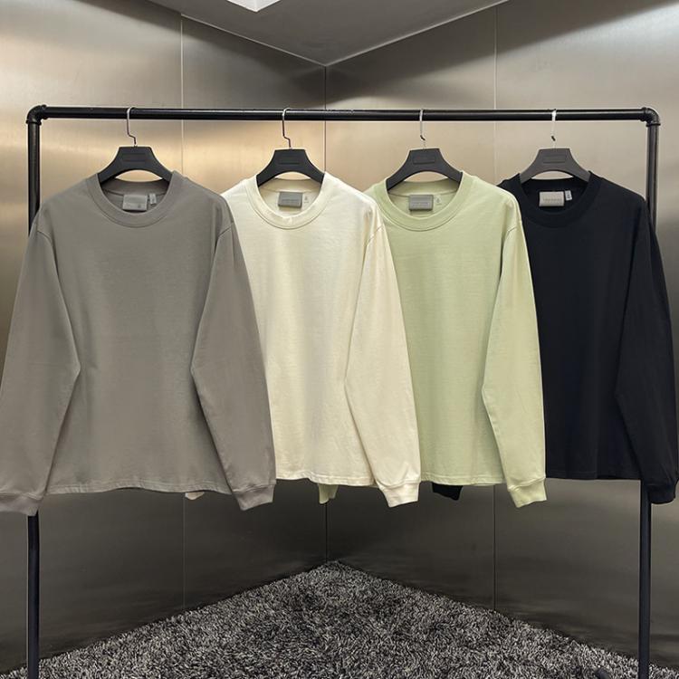 all in one place בגדי גברים 2021 new fashion spring and autumn 100% cotton trend back silicone printed letter Pullover oversize men's sweater long sleeve