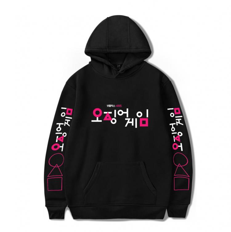 all in one place בגדי גברים New Fashion Squid Game Hoodie Men Women Streetwear Hip Hop Unisex Pullovers Harajuku Sweatshirt Autumn Boys Girls Black Outwear