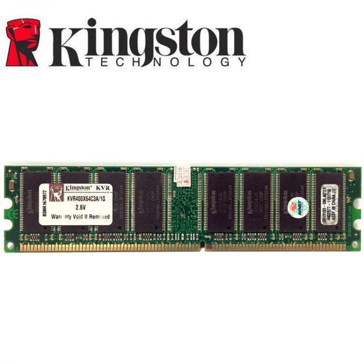 all in one place חומרה Kingston  1G 1GB DDR PC 2700 3200 u DDR 1 333MHZ 400MHZ 333 400 MHZ Desktop  PC Memory Memoria Module Computer Desktop DDR1 RAM