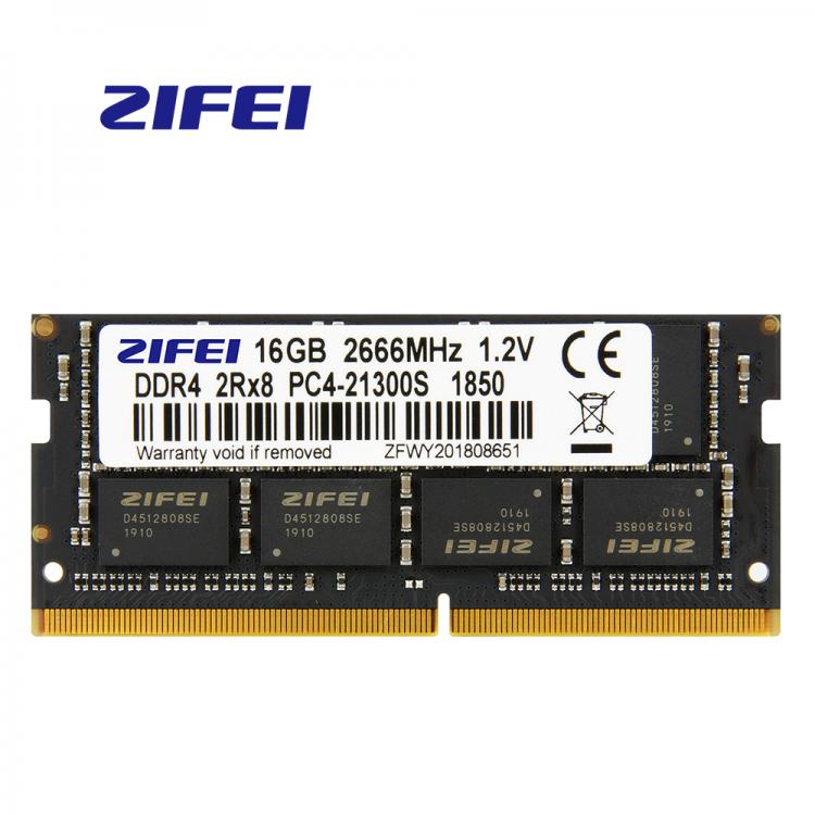 all in one place חומרה ZIFEI ram DDR4 8GB 16GB  32GB  2133MHz  2400MHz 2666MHz 3200MHz 260Pin SO-DIMM  module Notebook ram memory  for Laptop