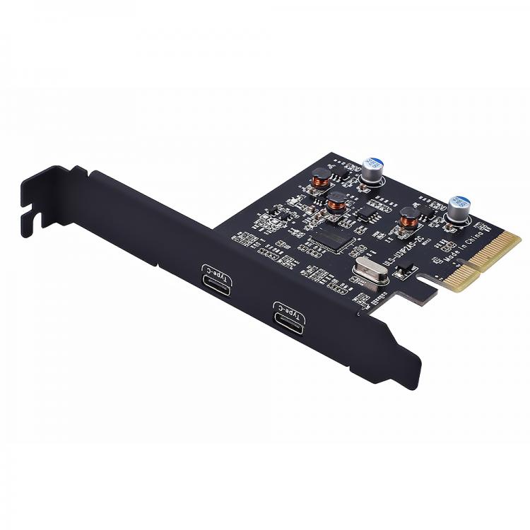 all in one place חומרה 10pcs/lot PCI-E PCI Express 4X to USB 3.1 Gen 2 (10 Gbps) 2-Port Type C Expansion Card For Windows 7/8/8.1/10/Linux Kernel