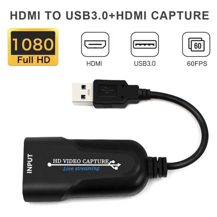 all in one place חומרה HDMI-Compatible Video Capture Card USB 3.0 HDMI-compatible Video Record Box For PS4 Game DVD Camcorder HD Camera Recording