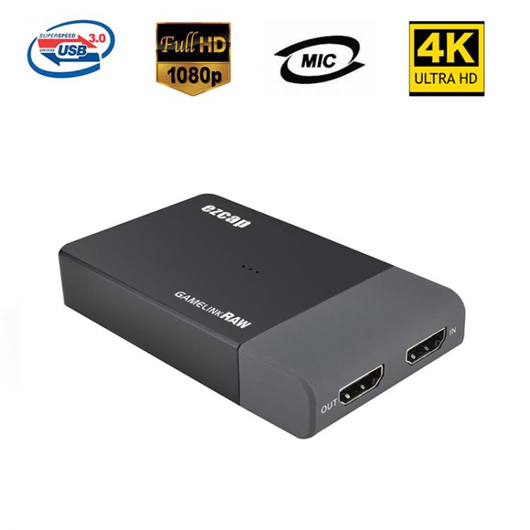 all in one place חומרה EZCAP 261M Upgrade version 321A USB3.0 Video Capture 4K USB Game Video Capture Card Live Streaming Broadcast  With Microphone