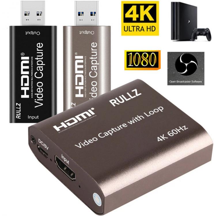 all in one place חומרה 4K 60fps TV Loop USB 3.0 2.0 Video Capture Card HDMI Video Game Grabber Recording for PS4 Camcorder Camera Switch Live Broadcast