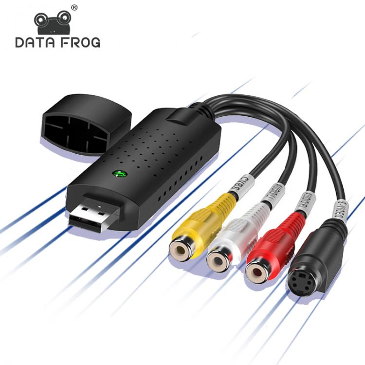 all in one place חומרה DATA FROG Digital Audio Capture Card Adapter Card TV Video DVR Record To DVD Video Capture Converter For Win7/8/XP/Vista