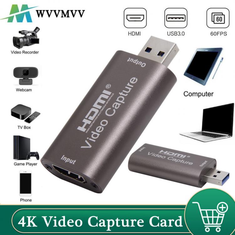 all in one place חומרה HD 4K Video Capture Card USB3.0 2.0 HDMI Video Grabber Record Box for PS4 Game DVD Camcorder Camera Recording Live Streaming