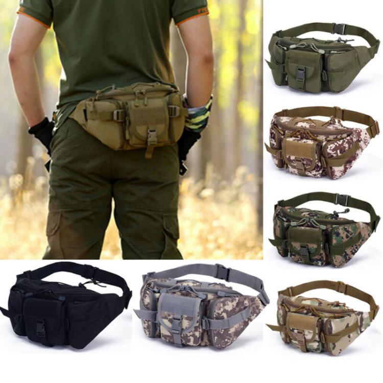 all in one place אביזרי גברים Utility Tactical Men Waist Fanny Bag Pack Pouch Military Camping Hiking Climb Hip Bum Belt Bag