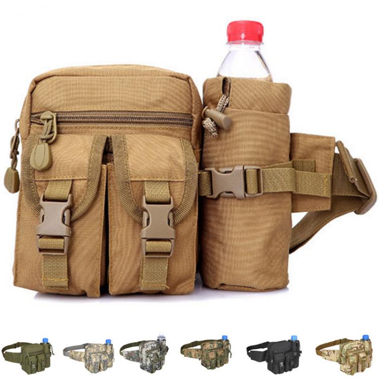 all in one place אביזרי גברים Waterproof Nylon Men Fanny Pack Tactical Military Army Waist Bag Hiking Outdoor Camping Shoulder Bum Belt Bum Sport Chest Bags