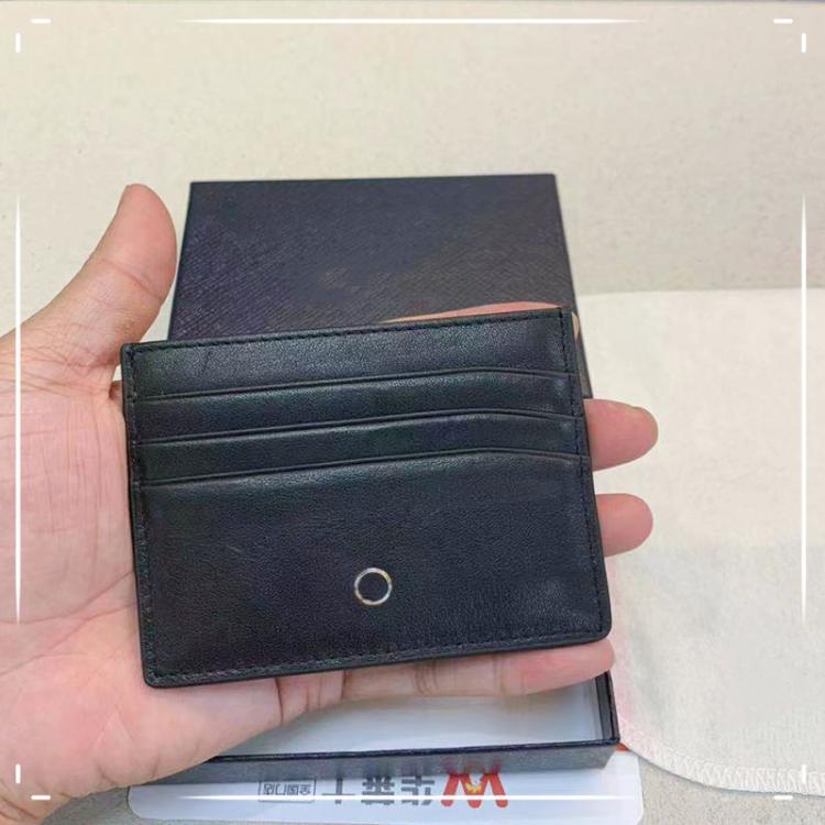 all in one place אביזרי גברים Card case, coin purse, business card case, M hexagonal star B 100% leather wallet. Men's wallet, free gift box KB1