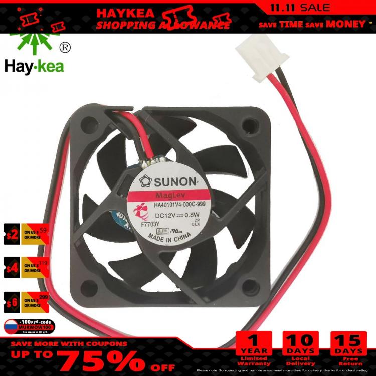 all in one place חומרה For SUNON HA40101V4-000C-999  COOLING REVOLUTION  4cm 40mm fan 40x40x10mm DC12V 0.8W South-North Bridge Ultra-quiet cooling fan