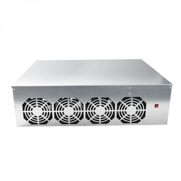 all in one place חומרה BTC-S37 D37 T37 Mining Rig Case 8 GPU Mining Case With 4 Powerful Cooling Fans For BTC/ETH/ZEC GPU Mining Rig