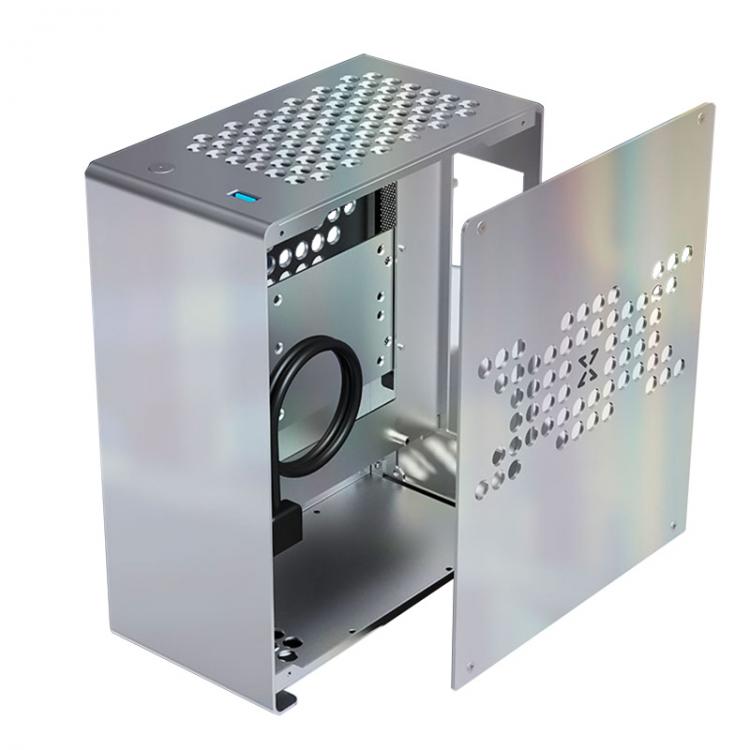 all in one place חומרה A4 Chassis All Aluminum Mini case HTPC ITX FLex Power USB3.0 195mm Graphics Card K39 Pro Computer