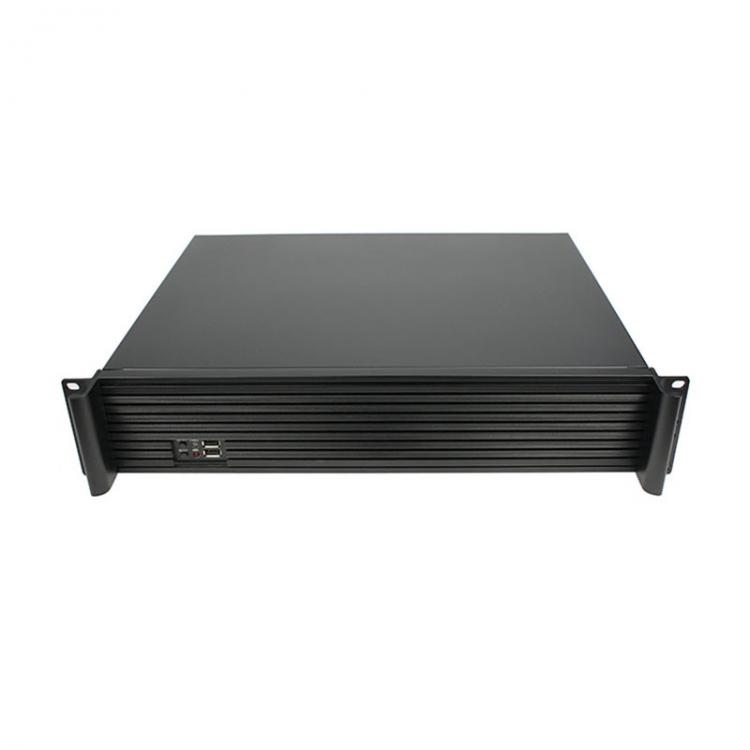 all in one place חומרה 2U Chassis Depth 350MM Rack Mounted  Aluminum Panel Industrial Computer Room Server Case