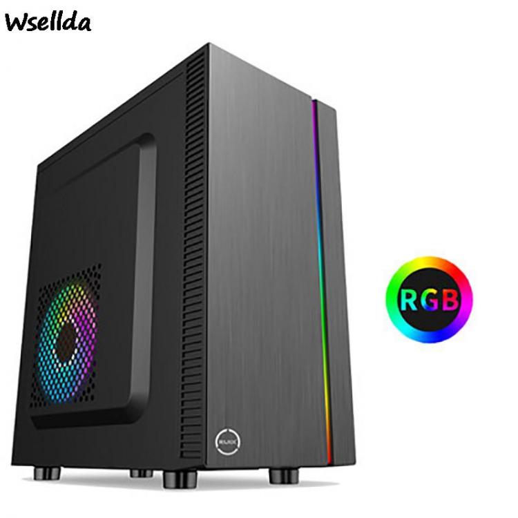all in one place חומרה Northern Lights M-ATX gaming computer case fan front I/O USB3.0 home office desktop mini case  pc gamer gamer cabinet PC Case