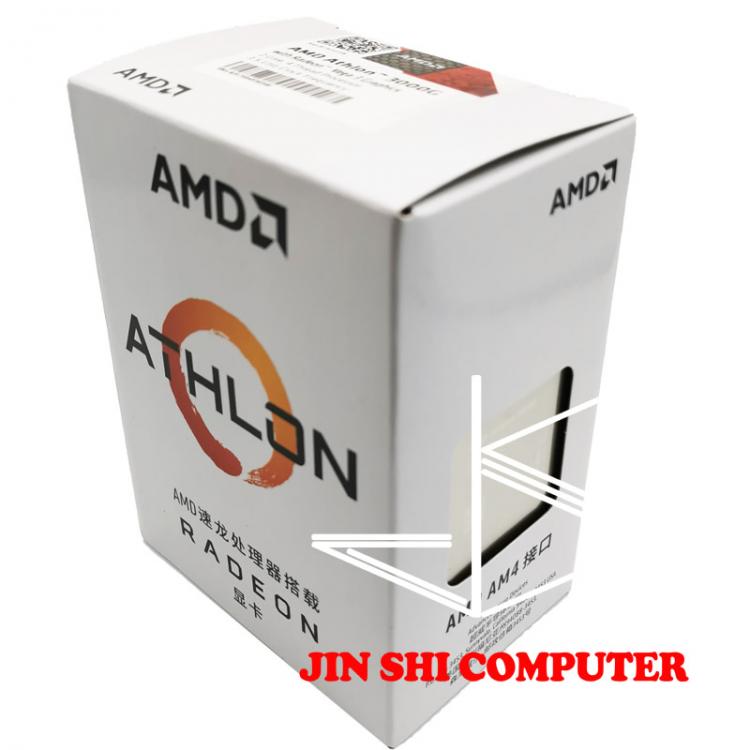 all in one place חומרה AMD Athlon 3000G  3000G 3.5 GHz Dual-Core Quad-Thread CPU Processor YD3000C6M2OFH Socket AM4 New and come with the cooler
