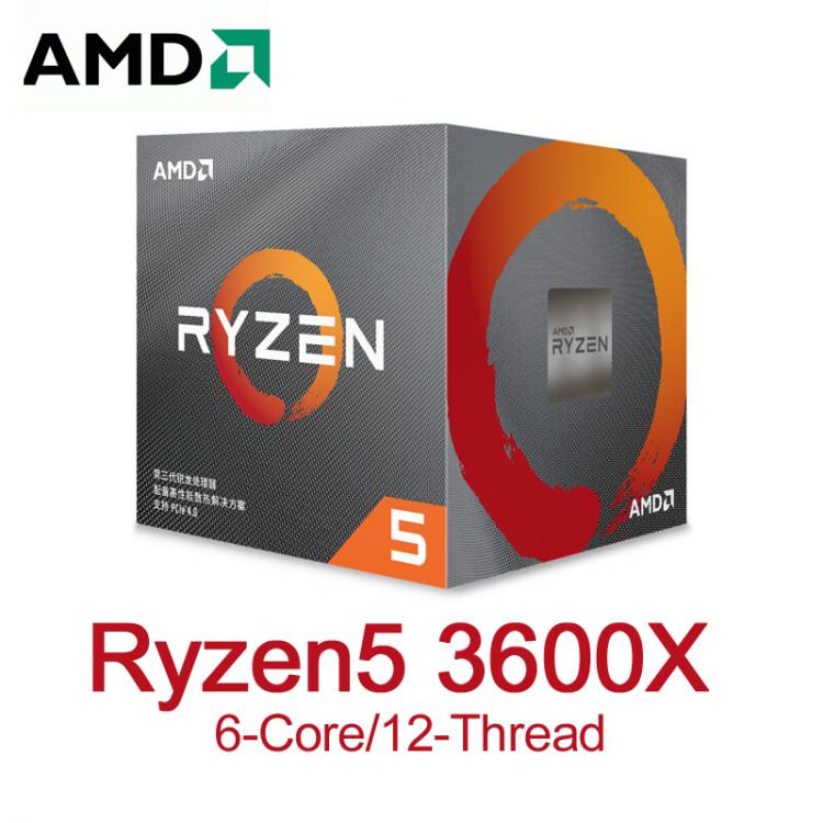 all in one place חומרה AMD Ryzen 5 3600X 6-Core, 12-Thread Unlocked Desktop Processor with Wraith Spire Cooler