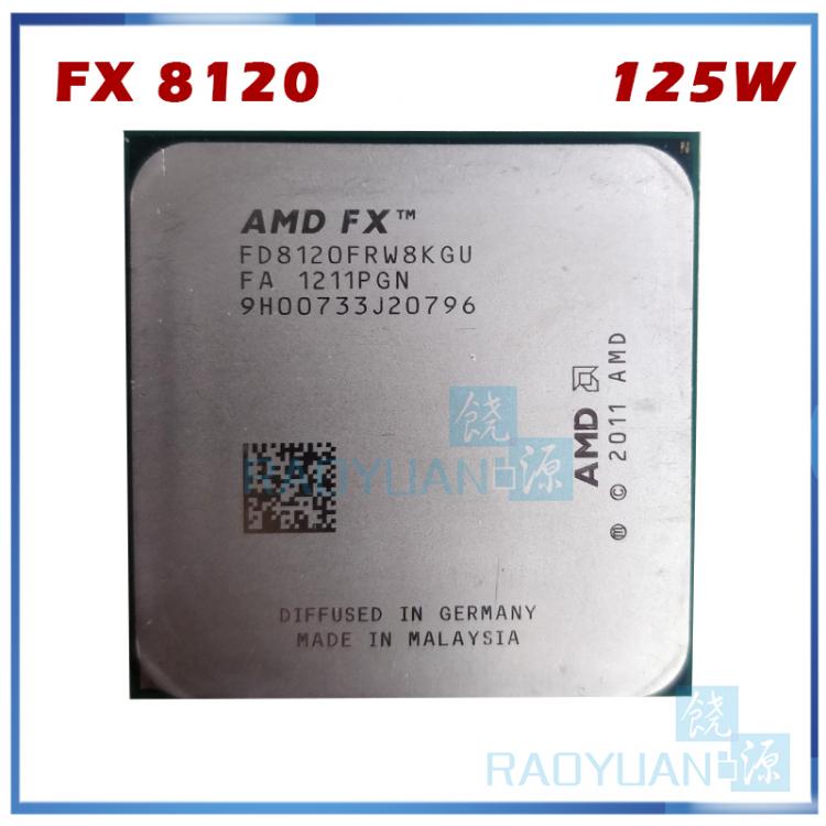 all in one place חומרה AMD FX-Series FX-8120 FX 8120 3.1 GHz Eight-Core CPU Processor 125W FX8120 FD8120FRW8KGU Socket AM3+