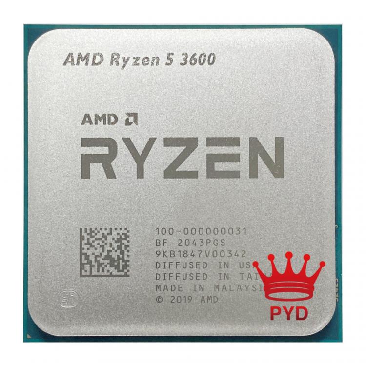 all in one place חומרה AMD Ryzen 5 3600 R5 3600 3.6 GHz Six-Core Twelve-Thread CPU Processor 7NM 65W L3=32M 100-000000031 Socket AM4