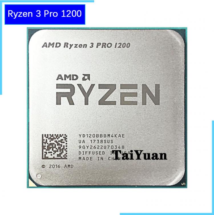 all in one place חומרה AMD Ryzen 3 PRO 1200 R3 PRO 1200 3.1 GHz Quad-Core Quad-Thread CPU Processor YD120BBBM4KAE Socket AM4