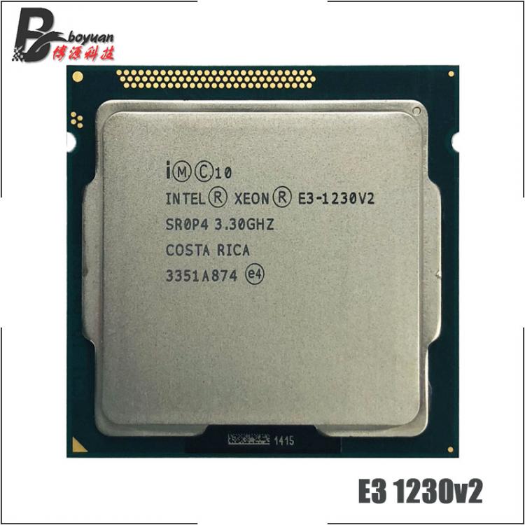 all in one place חומרה Intel Xeon E3-1230 v2 E3 1230v2 E3 1230 v2 3.3 GHz Quad-Core CPU Processor 8M 69W LGA 1155