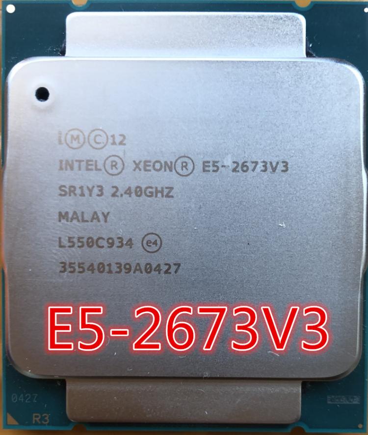 all in one place חומרה E5 2673 V3  2011  12 cores 24 threads E5-2673V3   2.4G   2011 2673V3
