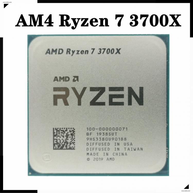 all in one place חומרה AMD Ryzen 7 3700X R7 3700X 3.6 GHz Eight-Core Sixteen-Thread CPU Processor 65W 7NM L3=32M 100-000000071 Socket AM4