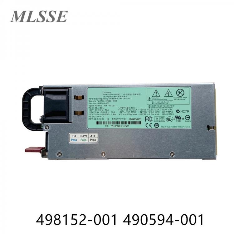 all in one place חומרה High Quality Original 1200W Server Power Supply HSTNS-PL11 For HP DL580G6 G7 498152-001 490594-001 438203-001 Mining Energy