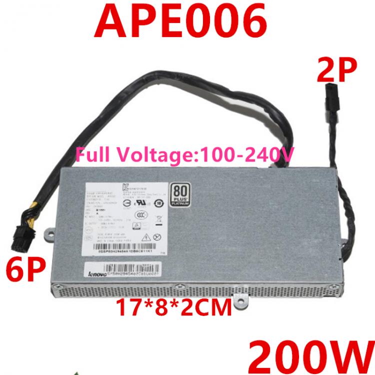 all in one place חומרה New Original PSU For Lenovo AIO 700-24ISH 27ISH 6Pin 200W Switching Power Supply APE006 PA-1181-2 APE006-EL0G SP50H29454 54Y8943
