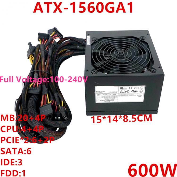 all in one place חומרה New Original PSU For Enhance 600W Switching Power Supply ATX-1560GA1