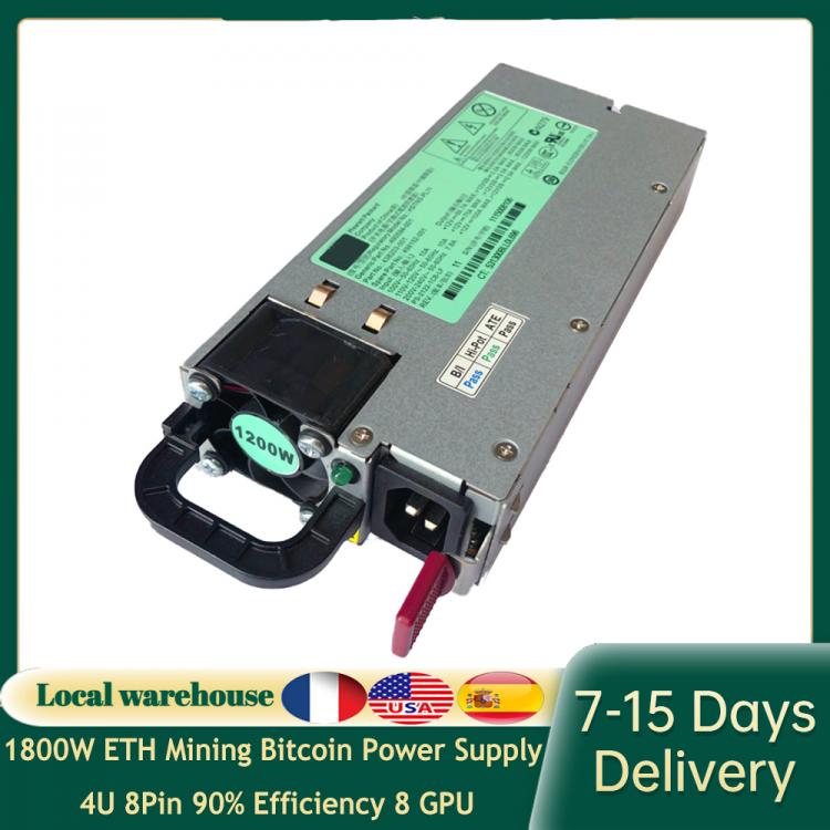 all in one place חומרה DL580G6G7 Mining PSU 1200W Server Power Supply for HP HSTNS-PL11 490594-001 438203-001 Server Switching Power