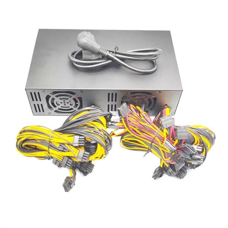 all in one place חומרה 3600W ATX PC Power Supply 3600W Switching Mining Psu Support 12 GPU for Antminer ETH Mining Bitcoin Power Supply EU Plug