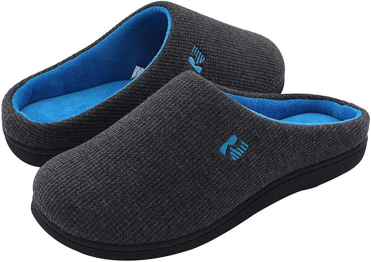 all in one place בגדי גברים RockDove Men's Original Two-Tone Memory Foam Slipper