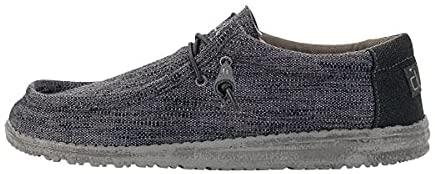 all in one place בגדי גברים Hey Dude Men's Wally Woven Loafer