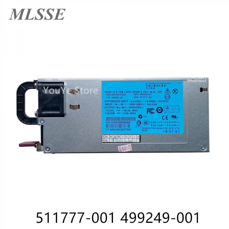 all in one place חומרה Original For HP DL360 DL380G6 G7 G8 460W Server Power Supply 511777-001 499249-001 499250-101 DPS-460EB A HSTNS-PR17 Mining PSU