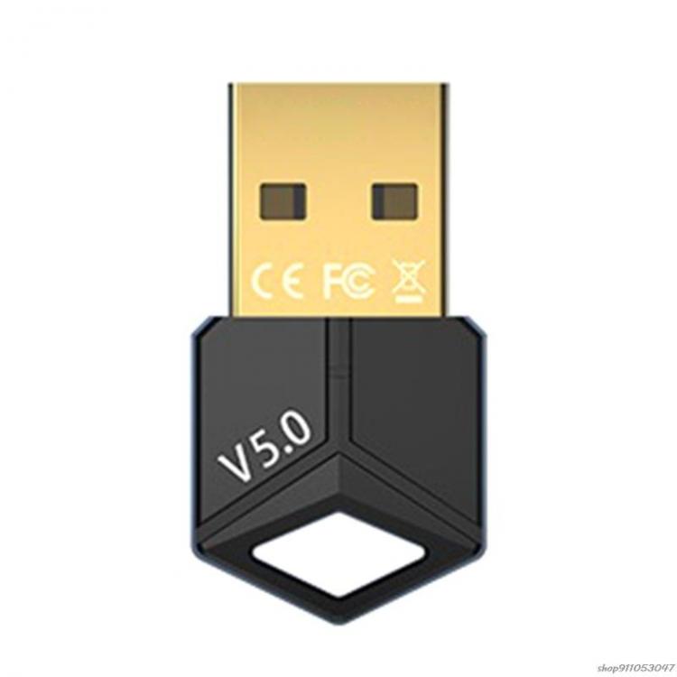 all in one place ציוד היקפי Bluetooth-compatible 5.0 Adapter USB Dongle Transmitter Receiver for PC Laptop Desktop Keyboard Mouse Headset Speaker Dropship
