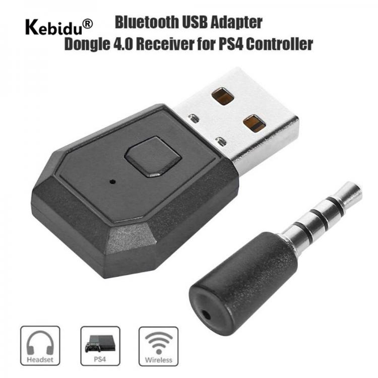 all in one place ציוד היקפי USB Adapter Bluetooth 5.0 Transmitter For PS4 Playstation Bluetooth 5.0 Headsets Receiver Headphone Dongle