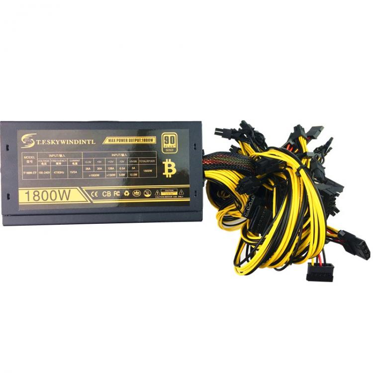 all in one place חומרה 1800W PC Power Supply 1800W Mining Power Supply rx 480 RX570 rx 470 bitcoin 1800W Miner power supply adjustable Antminer mining