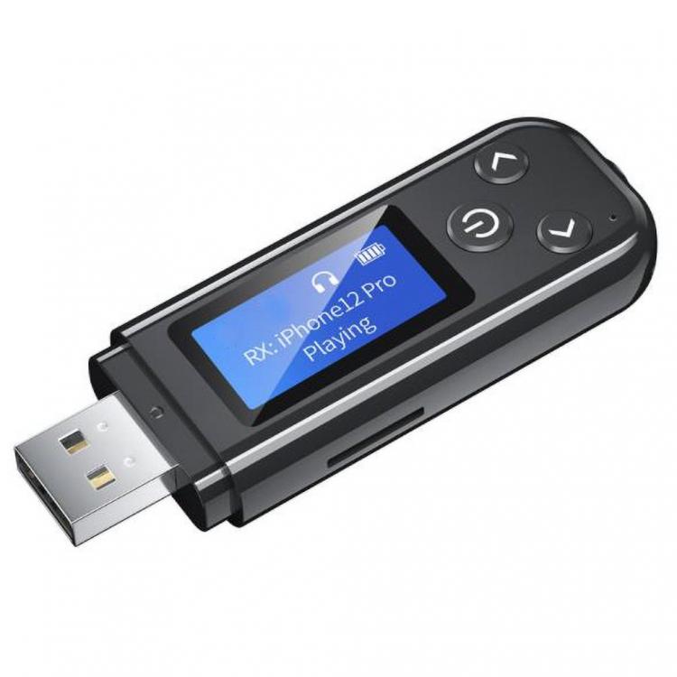 all in one place ציוד היקפי 2 IN 1 Wireless Adapter Multi-purpose 15M Wireless Receiver Transmitter 3.5mm To Wireless AUX Audio 5.0 Adapter