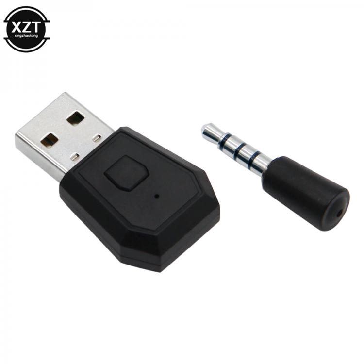 all in one place ציוד היקפי New Bluetooth dongle for PS4 3.5mm Bluetooth 4.0+EDR USB adapter USB adapter for PS4 stable performance Bluetooth headset