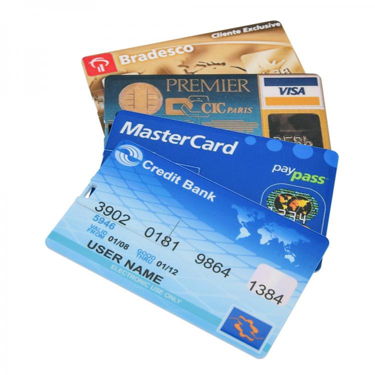 all in one place ציוד היקפי Credit Card Master Visa Cards HSBC American Express USB Flash Drive Pendrive 4GB 32G 8G 16G Bank Card Memory Sticks Pen Drive