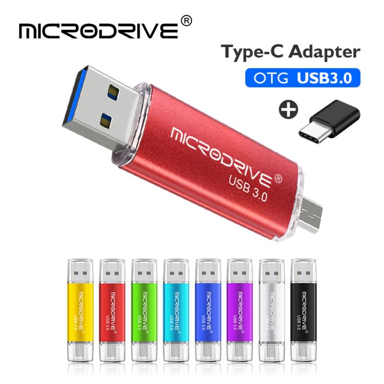 all in one place ציוד היקפי 3 in 1 OTG 3.0 USB Flash Drive  Micro-USB Pen Drive 128GB 64GB 32GB 16GB USB Stick  with free Type-C Adapter