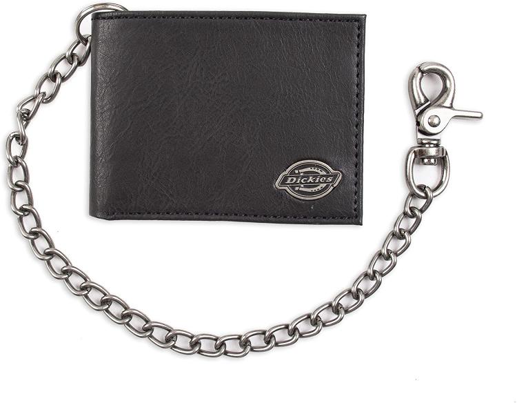 all in one place אביזרי גברים Dickies Men's Bifold Wallet-High Security with ID Window and Credit Card Pockets