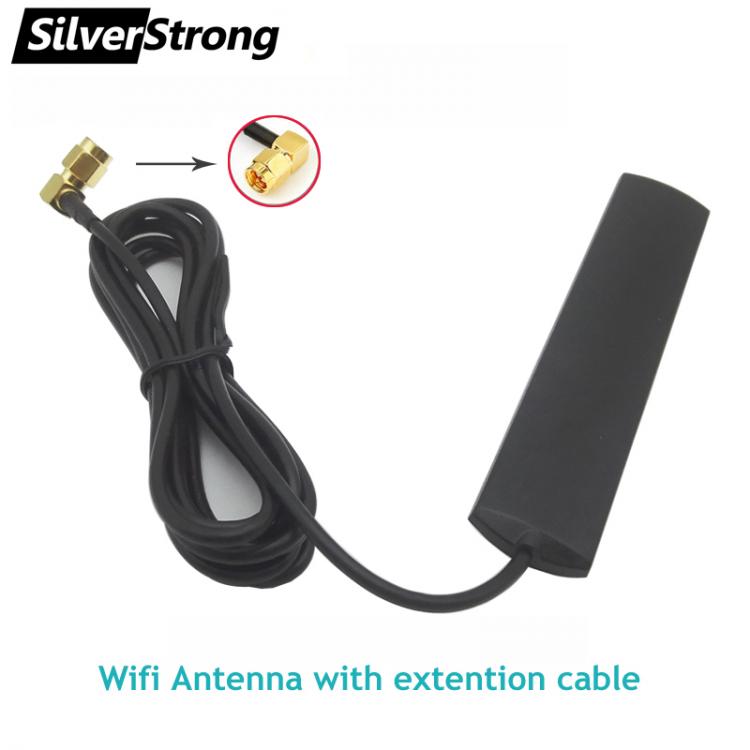 all in one place אלקטרוניקה Universal 2.4Ghz/4dBi SMA Male Connector 4G Wifi Antenna with Extention Cable for Android Car Radio