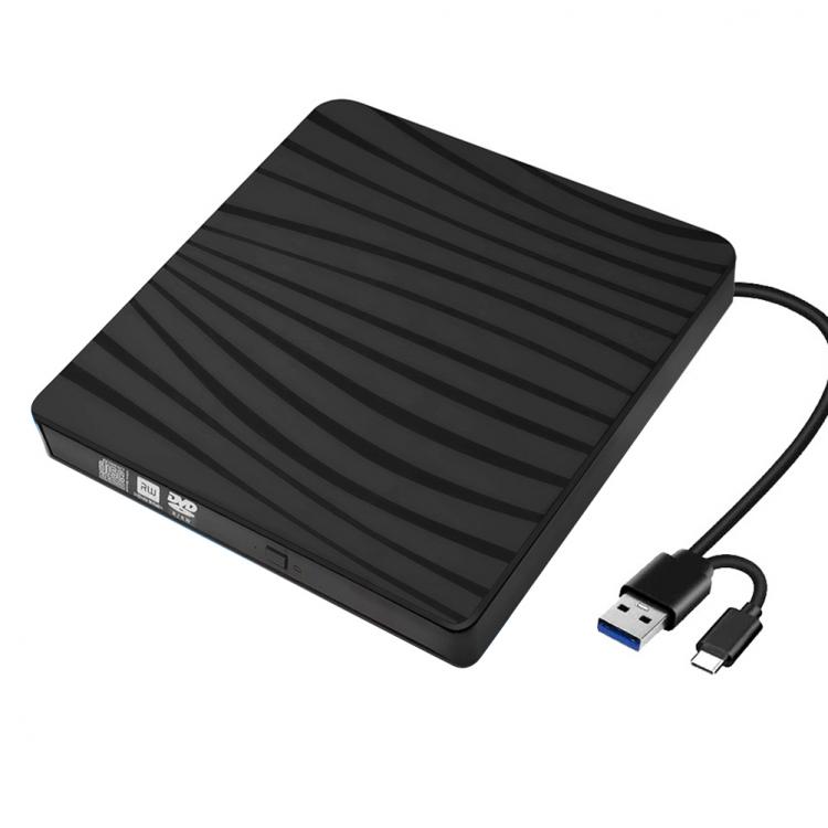 all in one place ציוד היקפי Laptop Player Tray External Drive USB 3.0 Slim External DVD RW CD Writer Drive Burner Reader Player Optical Drives