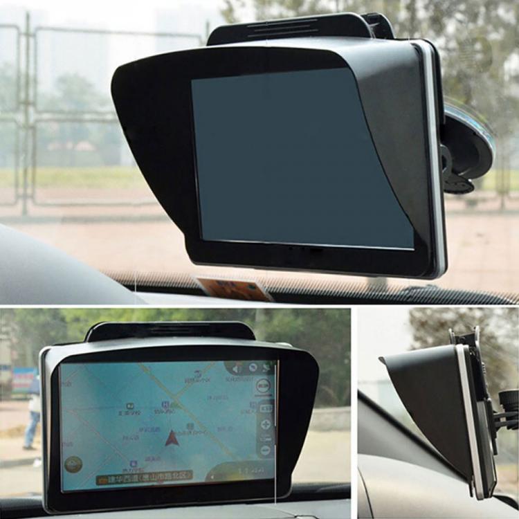 all in one place אלקטרוניקה Vehemo 7'' GPS Sunshade Shield GPS Sunshade Security for Car Electronics GPS Visor Universal Auto 7'' GPS Navi