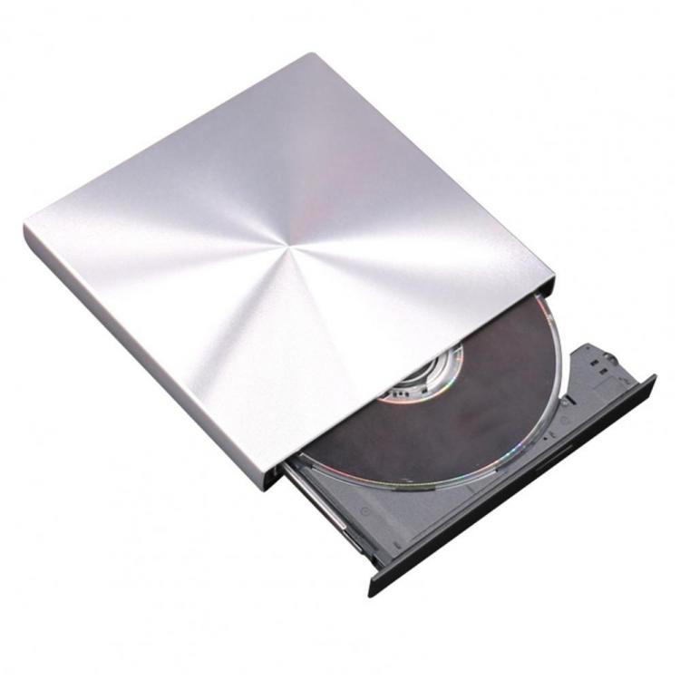 all in one place ציוד היקפי Laptop CD-ROM Disk Drive USB 3.0 Low Noise Aluminum Alloy Computer ROM External Drive