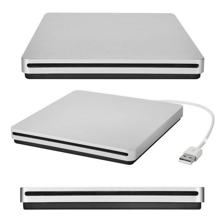 all in one place ציוד היקפי USB External Slot in DVD CD Drive Burner Superdrive for Apple MacBook Air Pro Convenience for you to Playing Music Movies r30