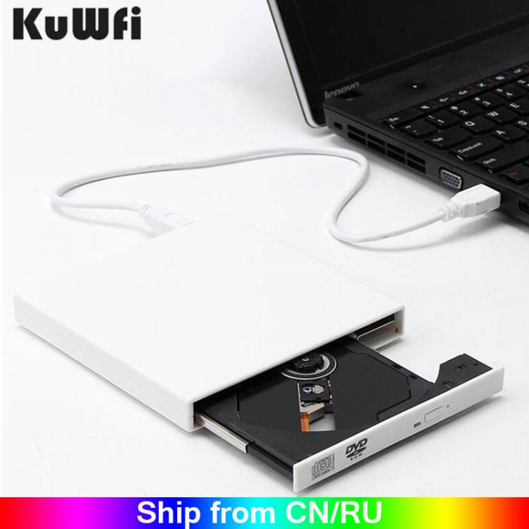 all in one place ציוד היקפי External Optical Drive DVD ROM CD RW USB 2.0 CD/DVD Player Combo Reader Write Portatil For MAC OS For MacBook Windows10/7/8