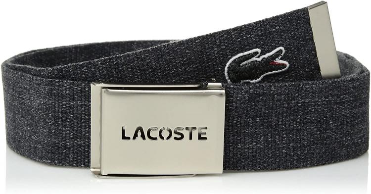 lacoste crocodile belt